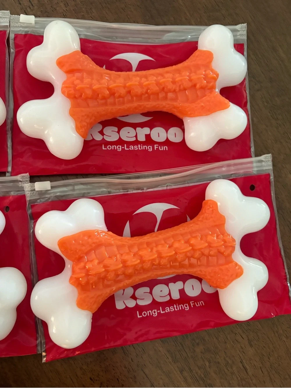 4x Kseroo Long Lasting Dog Toy for Aggressive Chewers